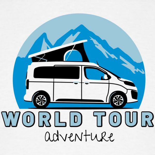 World Tour Adventure Campster Van T-Shirts