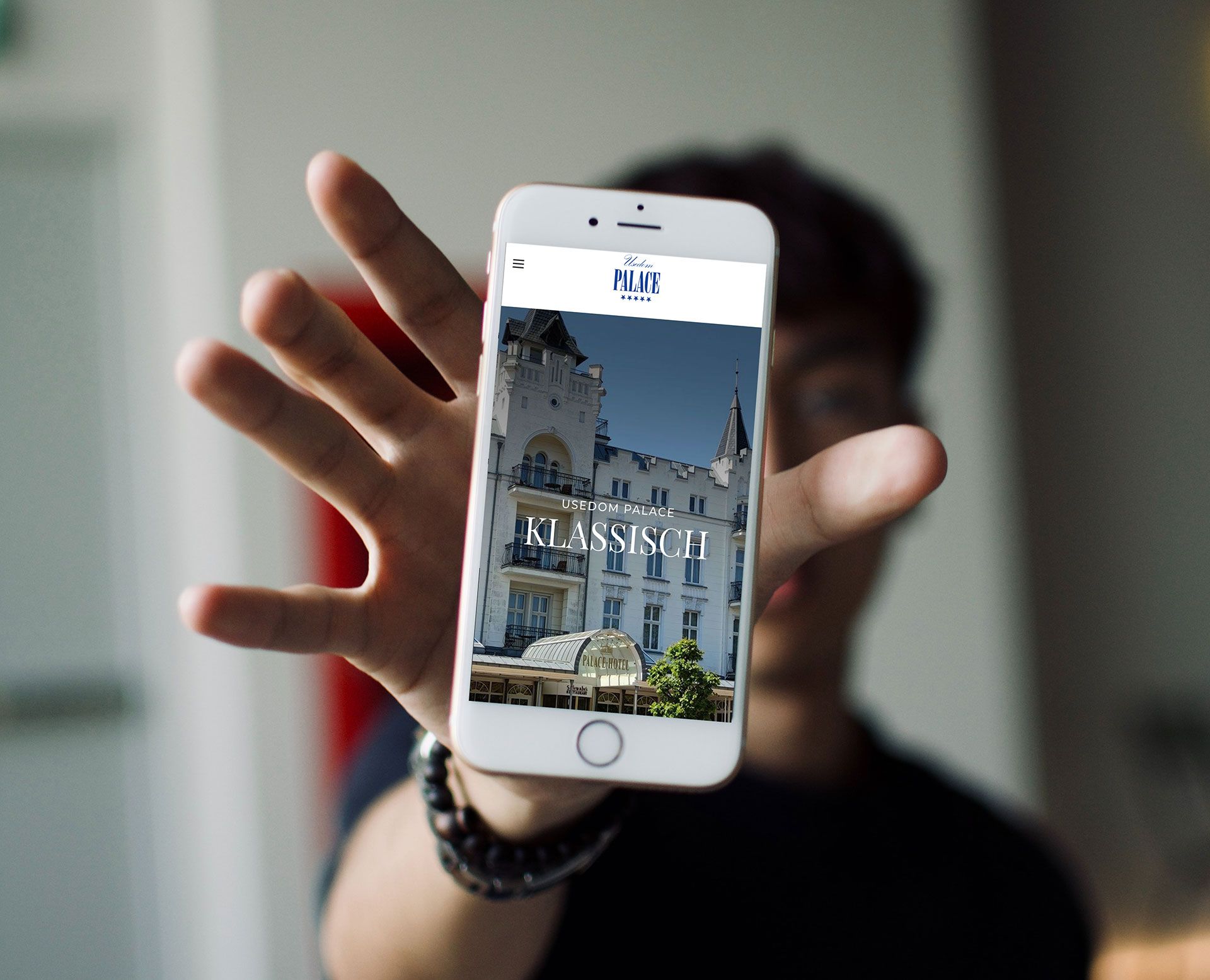 Webdesign für Hotel Usedom Palace