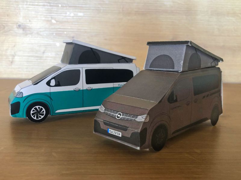 Papiermodell crosscamp Opel-Basis