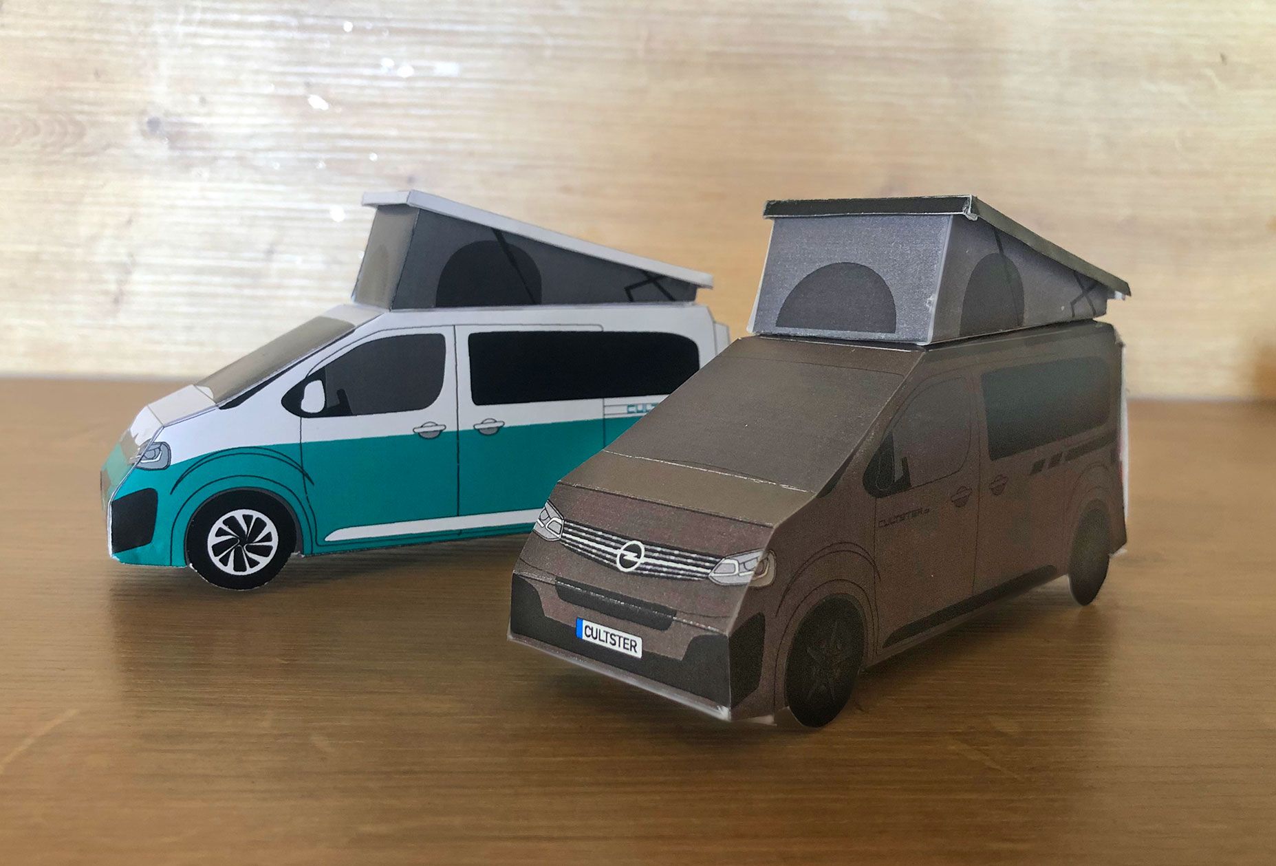 Papiermodell crosscamp Opel-Basis
