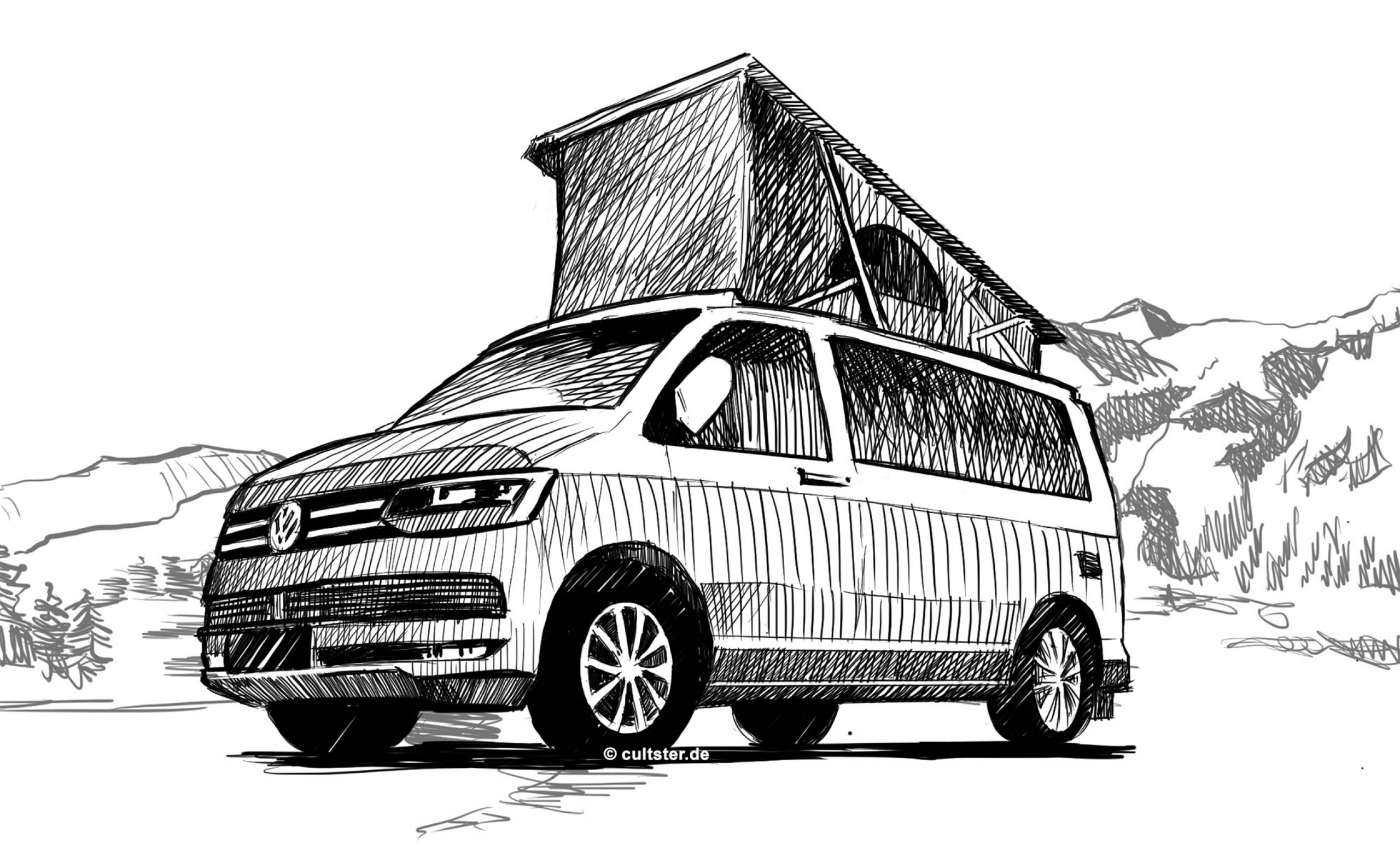 VW T6-Illustration
