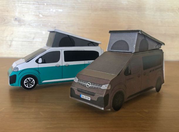 Papiermodell crosscamp Opel-Basis