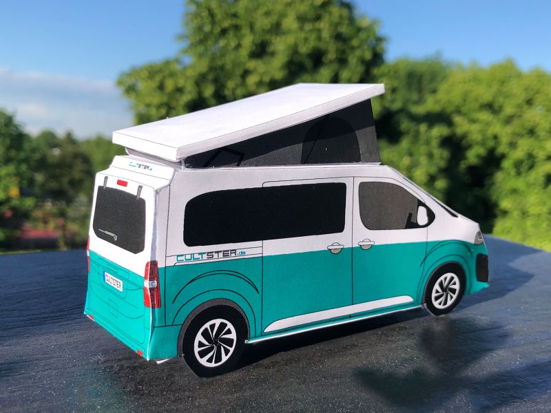 Campster basteln aus Papier