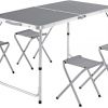 Praktischer Campingtisch inkl Campingstühle