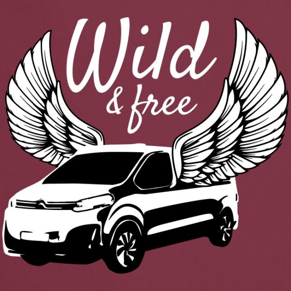 Wild & Free Campster T-Shirt-Design