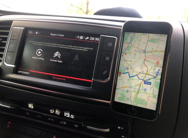 Handy Halterung für den Campster / Vanster