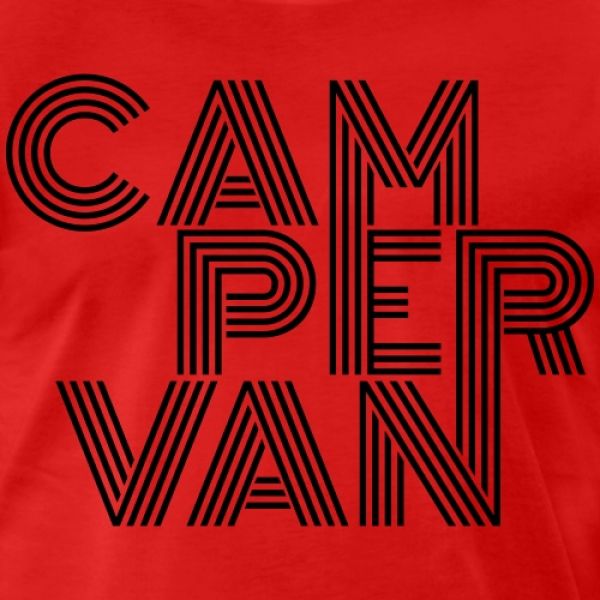 Camper Van Typo Design