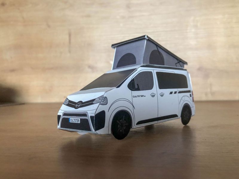 Papiermodell Toyota Crosscamp 